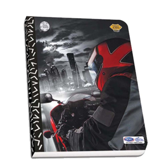 Skag Street icon flexbook τετράδιο ριγέ A4 2θ 64φ