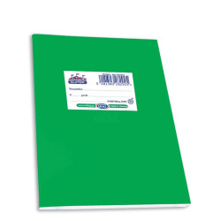 Skag Super Διεθνές τετράδιο μισό φύλλο 17x25cm 50φ πράσινο