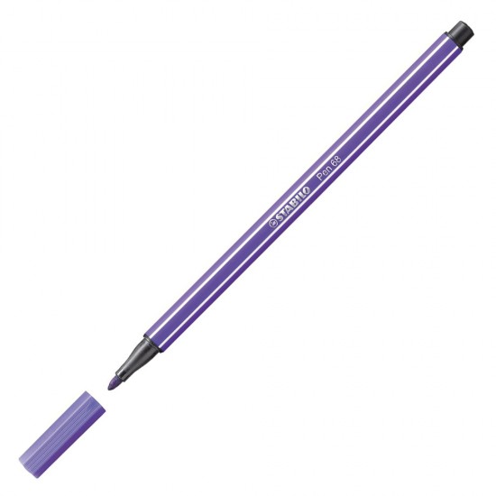 Stabilo Pen 68/55 μαρκαδόρος σχεδίου 1.0mm violet
