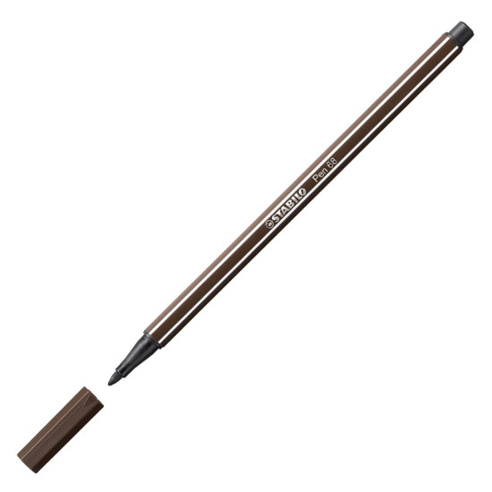 Stabilo Pen 68/65 μαρκαδόρος σχεδίου 1.0mm umber