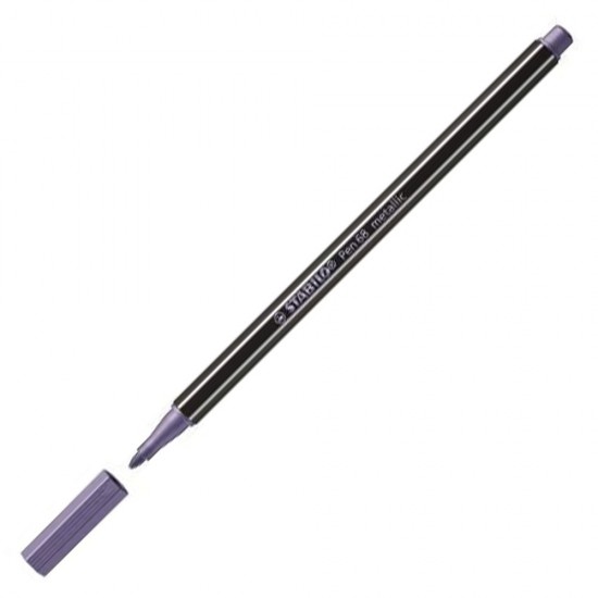 Stabilo Pen 68/855 μαρκαδόρος σχεδίου 1.4mm metallic violet