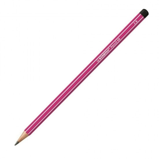 Stabilo 68-285/4 μολύβι 2B pink