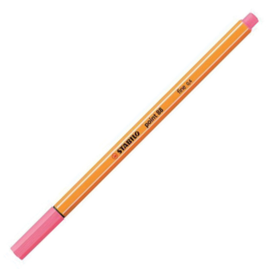 Stabilo Point 88/29 μαρκαδόρος σχεδίου 0.4mm light pink