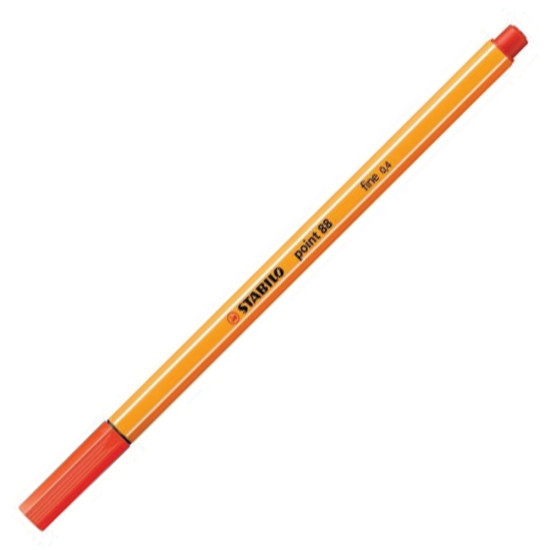 Stabilo Point 88/48 μαρκαδόρος σχεδίου 0.4mm light red