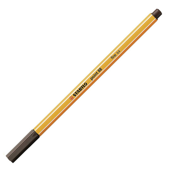Stabilo Point 88/65 μαρκαδόρος σχεδίου 0.4mm umber