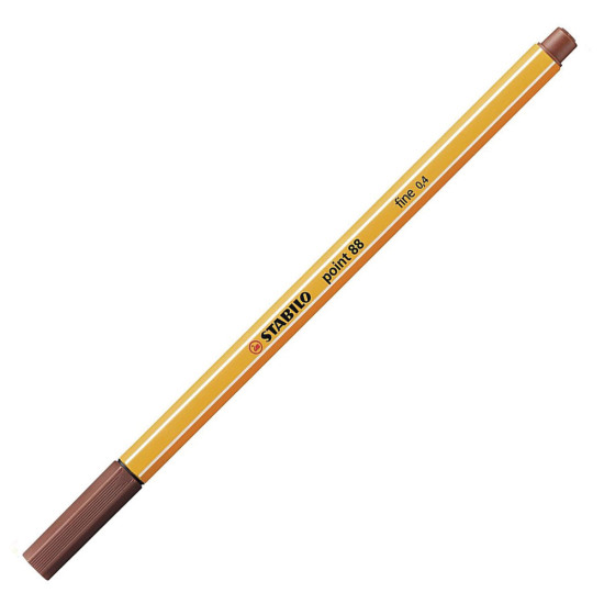 Stabilo Point 88/75 μαρκαδόρος σχεδίου 0.4mm sienna