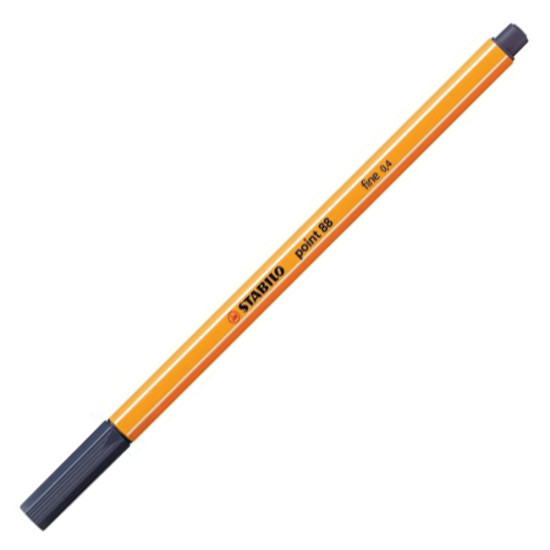 Stabilo Point 88/98 μαρκαδόρος σχεδίου 0.4mm payne's grey