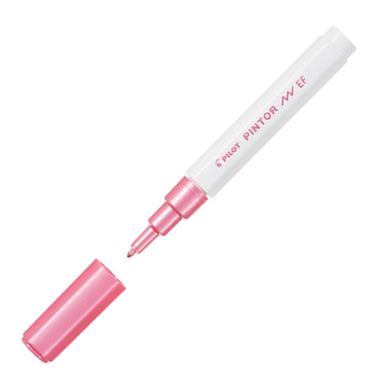 Pilot Pintor SW-PT-EFMP μαρκαδόρος ανεξίτηλος 0.7mm μεταλλικό ροζ