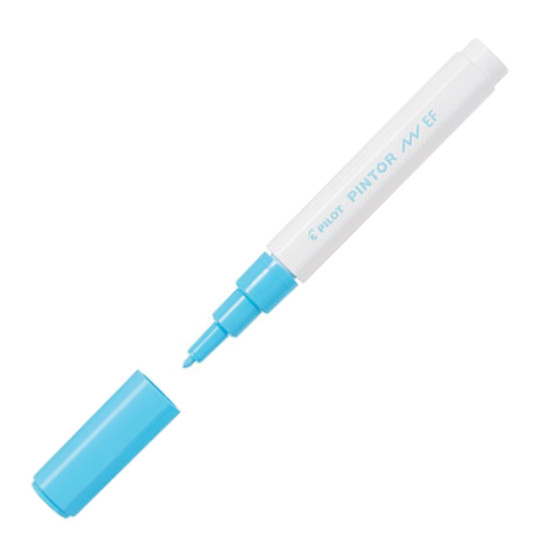 Pilot Pintor SW-PT-EFPL μαρκαδόρος ανεξίτηλος 0.7mm παστέλ μπλε
