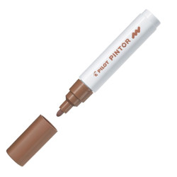 Pilot Pintor SW-PT-MBN μαρκαδόρος ανεξίτηλος 1.4mm καφέ