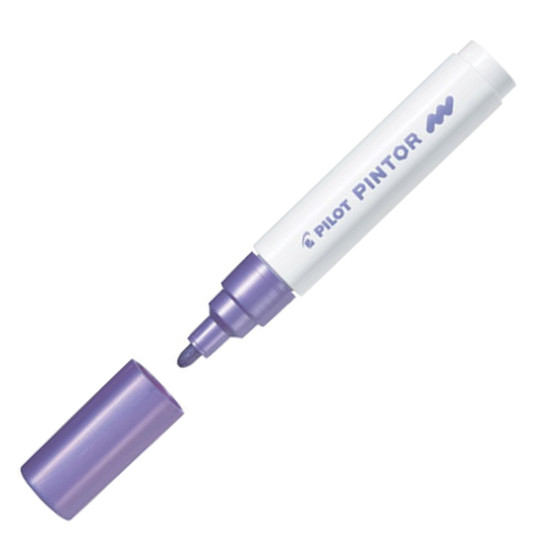 Pilot Pintor SW-PT-MMV μαρκαδόρος ανεξίτηλος 1.4mm μεταλλικό μωβ