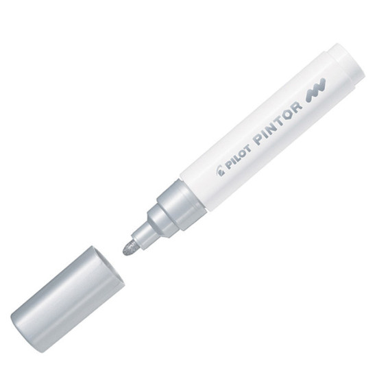 Pilot Pintor SW-PT-MS μαρκαδόρος ανεξίτηλος 1.4mm ασημί