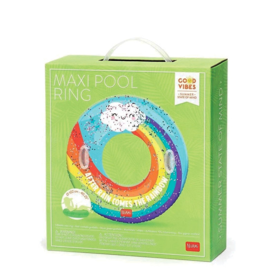 Legami SWIM0009 maxi pool ring Rainbow