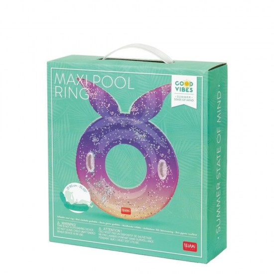 Legami SWIM0010 maxi pool ring Rabbit