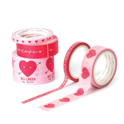 Legami Tape by tape TAP0005 σετ κολλητές ταινίες 5m 5τμχ Heart