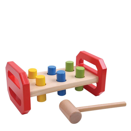 Tooky Toy TKB504 ξύλινος πάγκος με σφυράκι
