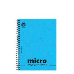 Τυποτράστ Micro 4603α μπλοκ σημειώσεων 13x18cm 2θ 80φ γαλάζιο