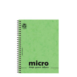 Τυποτράστ Micro 4603α μπλοκ σημειώσεων 13x18cm 2θ 80φ λαχανί