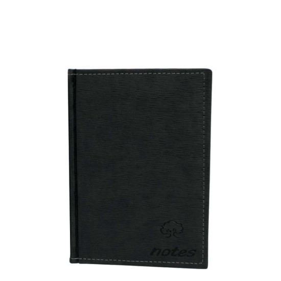 Τυποτράστ 841 σημειωματάριο ριγέ 12x17cm 150φ μαύρο