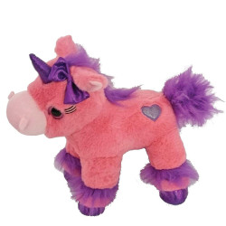 Toy Markt 79-474 λούτρινος μονόκερος 26cm ροζ