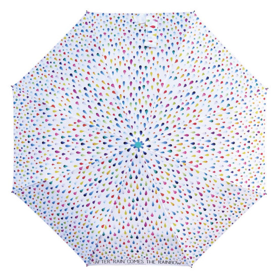 Legami UMB0001 ομπρέλα σπαστή After rain comes the rainbow