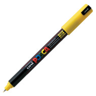 Uniball Posca PC-1MR μαρκαδόρος 0.7mm κίτρινο