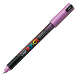 Uniball Posca PC-1MR μαρκαδόρος 0.7mm μεταλλικό ροζ