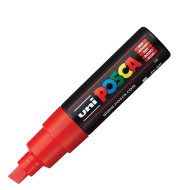 Uniball Posca PC-8K μαρκαδόρος 8mm κόκκινο