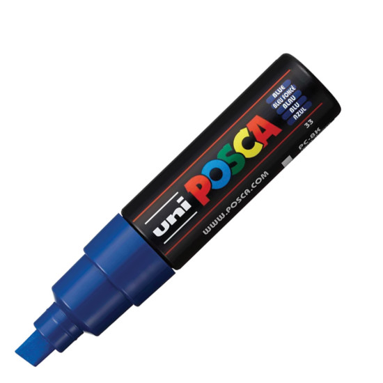 Uniball Posca PC-8K μαρκαδόρος 8mm μπλε