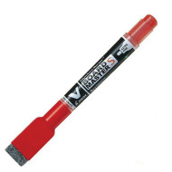 Pilot V-Board WBME-VS-EF-R μαρκαδόρος ασπροπίνακα με σπόγγο κόκκινο