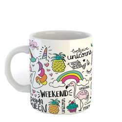 i-Total XL1834 κεραμική κούπα 295ml Unicorn