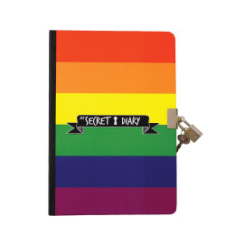 Total Gift XL2175 σημειωματάριο με κλειδί Α5 Love pride
