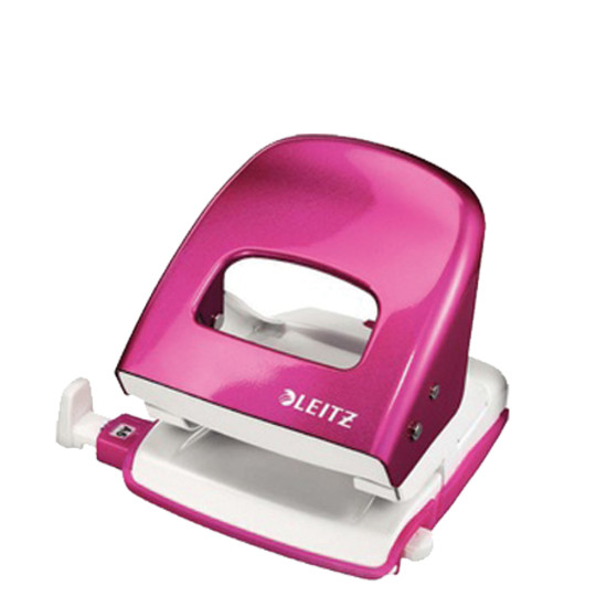 Leitz 5008-23CN περφορατέρ χειρός 30 φύλλων metallic pink