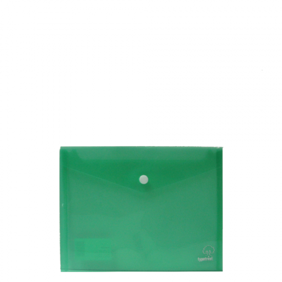 Τυποτράστ FP25005-04 φάκελος κουμπί PP Α5 πράσινο