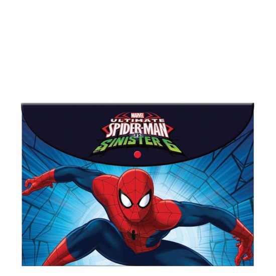 Gim Spiderman 337-66580 φάκελος κουμπί Α4