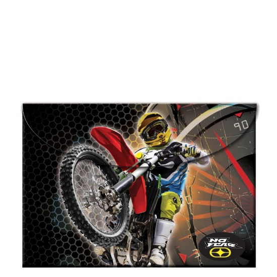 No Fear 347-44580 φάκελος κουμπί Α4 Motocross