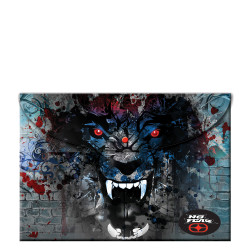 No Fear 347-46580 φάκελος κουμπί A4 Digital Wolf
