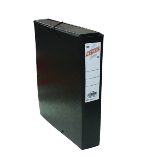 Leizer Fiber 822.205B κουτί αρχειοθέτησης Α4 με ράχη 5cm μαύρο