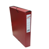 Leizer Fiber 822.205BD κουτί αρχειοθέτησης Α4 με ράχη 5cm μπορντώ