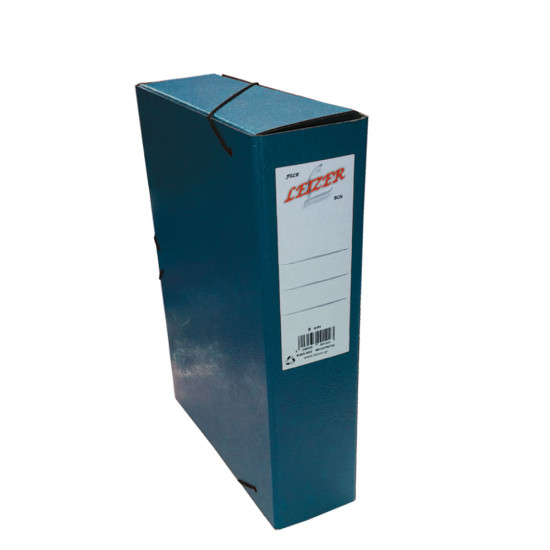 Leizer Fiber 822.208L κουτί αρχειοθέτησης με λάστιχο A4 με ράχη 8cm μπλε