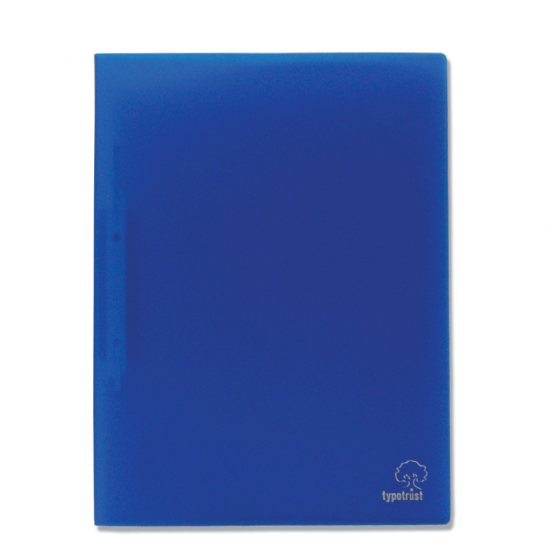 Τυποτράστ FP16000-03 ντοσιέ με έλασμα ράχη 1cm Α4 μπλε