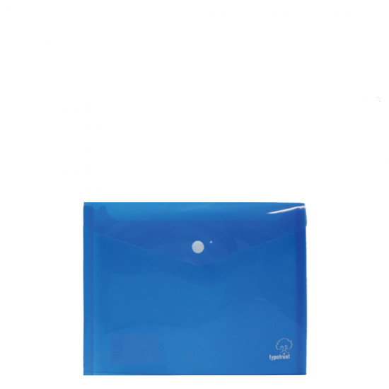 Τυποτράστ FP25005-03 φάκελος κουμπί PP Α5 μπλε