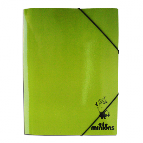Minions Colors 16408 ντοσιέ με λάστιχο Α4 πράσινο