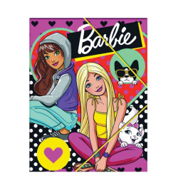 Gim Barbie 349-56515 ντοσιέ με λάστιχο Α4