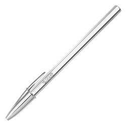 Bic 921339 Cristal celebrate silver στυλό διαρκείας 1.0mm μαύρο
