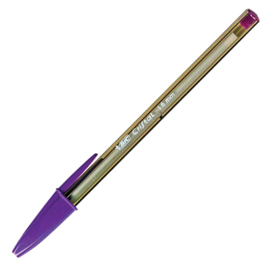 Bic Cristal fun large 1.6 στυλό διαρκείας μωβ