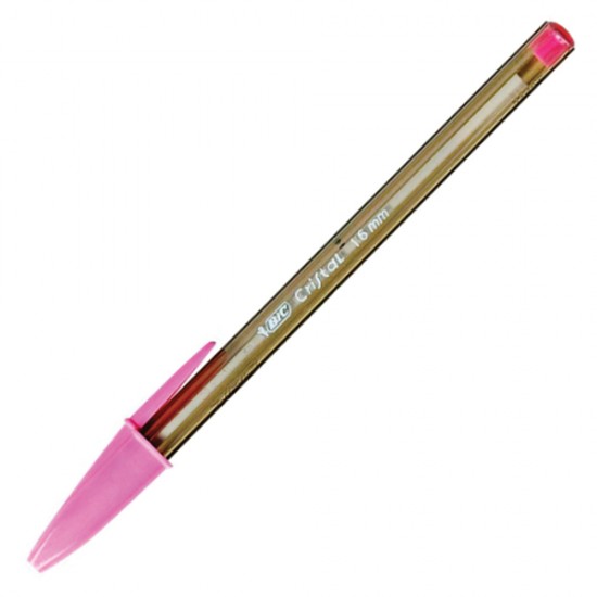 Bic Cristal fun large 1.6 στυλό διαρκείας ροζ