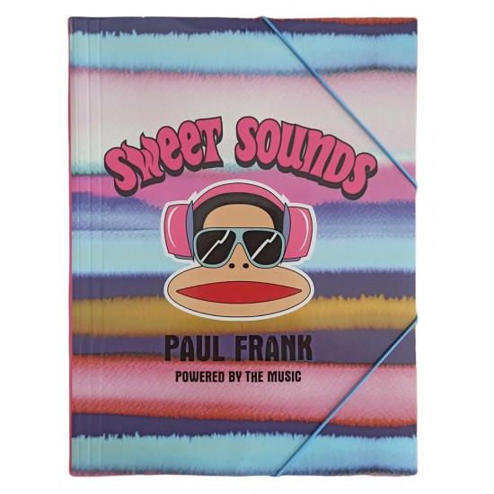 BMU 346-71510 ντοσιε λάστιχο Α4 Paul Frank Sweet sounds