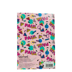 BMU 346-74400 τετράδιο 17Χ25cm Paul Frank retro pink