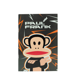 BMU 346-76400 τετράδιο ριγέ 17Χ25cm Paul Frank sports - Julious Orange